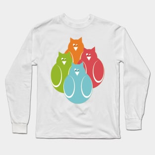 Owl Family Long Sleeve T-Shirt